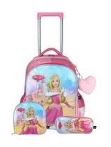 Kit Mochila+Estojo+Lancheira Sweet Girl San SGC13U14 Kit Mochila+Estojo+Lancheira Sweet Girl San SGC13U14