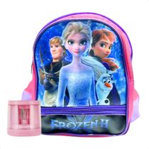 Kit Mochila Feminina Infantil e Apontador Voltas Aulas