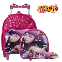 Kit Mochila Feminina Pequena Hinata Passeio Rodinha Escola Kit Mochila Feminina Pequena Hinata Passeio Rodinha Escola