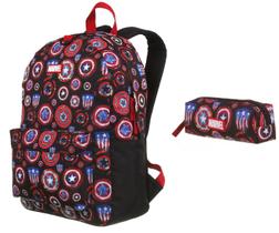 Kit Mochila G Costas Estojo Marvel Universe Escolar 11703