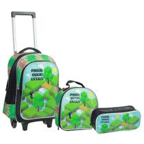 Kit Mochila Gamecraft Infantil Rodinhas Lançamento 2024 Yepp Kit Mochila Gamecraft Infantil Rodinhas Lançamento 2024 Yepp