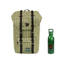 Kit Mochila + Garrafa Capricho Camping Emoticons 48939