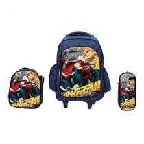 Kit Mochila High Speed Escolar Rodinha - 45cm x 30cm Kit Mochila High Speed Escolar Rodinha - 45cm x 30cm