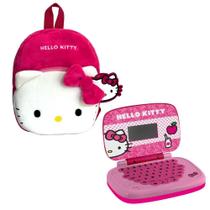Kit Mochila Inf.Pelúcia Hello Kitty + Laptop Inf.Hello Kitty Kit Mochila Inf.Pelúcia Hello Kitty + Laptop Inf.Hello Kitty