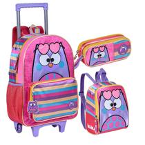 Kit Mochila Infantil Bubu Youtube Lancheira Estojo Grande Kit Mochila Infantil Bubu Youtube Lancheira Estojo Grande