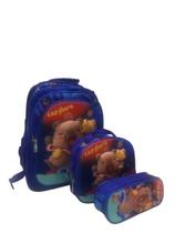 Kit Mochila Infantil Capivara 3D LED Costas, Lancheira Térmica e Estojo Escolar Completo Kit Mochila Infantil Capivara 3D LED Costas, Lancheira Térmica e Estojo Escolar Completo