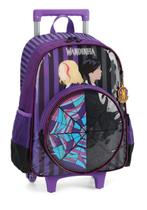 Kit Mochila Infantil Com Lancheira Wandinha Roxo - Luxcel Ro