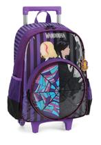 Kit Mochila Infantil Com Lancheira Wandinha Roxo - Luxcel Ro