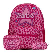 Kit Mochila Infantil De Costas Barbie Tam G Volta As Aulas