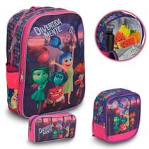 Kit Mochila Infantil Divertidamente Alça Costas Reforçada Kit Mochila Infantil Divertidamente Alça Costas Reforçada