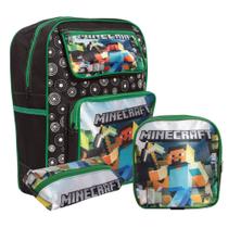 Kit Mochila Infantil Escolar Com 3 Peças Volta As Aulas