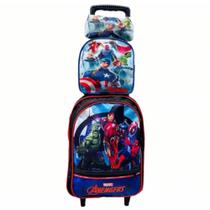 Kit mochila infantil escolar os vingadores - Bags