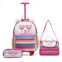 Kit Mochila Infantil Escolar Resistente