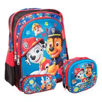 Kit Mochila Infantil Masculina Resistente Desenho 3D Grande