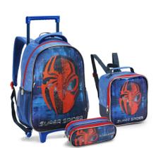Kit mochila infantil masculino ARANHA Kit mochila infantil masculino ARANHA