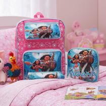 Kit Mochila Infantil Média Creche Passeio + Lancheira 3 Pçs
