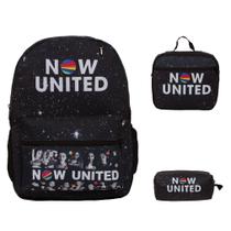 Kit Mochila Infantil Menina Now United Tam G Envio Imediato
