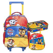Kit Mochila Infantil Menino Patrulha Canina SE Escolar