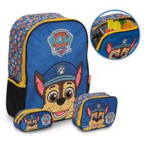 Kit Mochila Infantil Menino Patrulha Canina Volta As Aulas Kit Mochila Infantil Menino Patrulha Canina Volta As Aulas