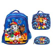 Kit Mochila Infantil Menino Patrulha Canina Volta As Aulas Kit Mochila Infantil Menino Patrulha Canina Volta As Aulas