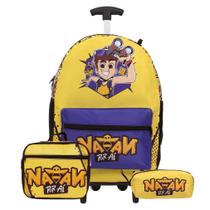 Kit Mochila Infantil Menino Rodinha Natan Por Aí Youtuber Kit Mochila Infantil Menino Rodinha Natan Por Aí Youtuber