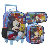Kit Mochila Infantil Mickey X Grande Lancheira Estojo Xeryus Kit Mochila Infantil Mickey X Grande Lancheira Estojo Xeryus