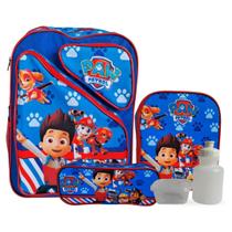 Kit Mochila Infantil Patrulha Canina Costas Grande