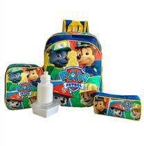 Kit Mochila Infantil Paw Patrol Costas Patrulha Canina F5 M