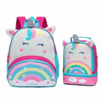 Kit Mochila Infantil Pré Escola Spector Menino Menina Reforçada