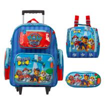 Kit Mochila Infantil Rodinha Patrulha Canina Envio 24 Hrs