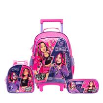 Kit Mochila Infantil Rodinhas Emilly Vick Youtuber Ketlen Os Rosa Original 2026
