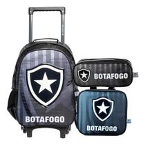 Kit Mochila Infantil Time Botafogo Escolar Lancheira Estojo