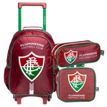 Kit Mochila Infantil Time Fluminense R Lancheira Estojo