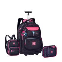 Kit Mochila Juvenil Rodinhas Com Alças Rebecca Bonbon Original 2026