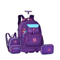 Kit Mochila Juvenil Rodinhas Com Alças Rebecca Bonbon Original 2026