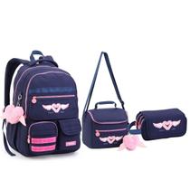 Kit Mochila Lancheira Estojo Feminino Bolso Laptop Kit Mochila Lancheira Estojo Feminino Bolso Laptop