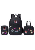 Kit Mochila Lancheira Estojo Infantil Minnie Escolar Disney Kit Mochila Lancheira Estojo Infantil Minnie Escolar Disney