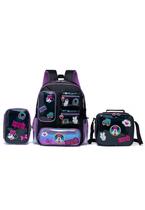 Kit Mochila Lancheira Estojo Infantil MInnie Escolar Resistente Rodinha Disney Kit Mochila Lancheira Estojo Infantil MInnie Escolar Resistente Rodinha Disney