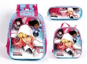 Kit Mochila+Lancheira+Estojo Marvel Rising Secret Warriors Ref: 11460, 11459 11458 DMW (SKU14104K)