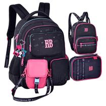 Kit Mochila Lancheira Estojo Shoulder Bag Rebecca Bonbon Kit Mochila Lancheira Estojo Shoulder Bag Rebecca Bonbon