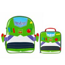 Kit Mochila Lancheira Infantil Toy Story 5 Buzz Lightyear