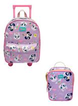 Kit Mochila + Lancheira Multibichos Best Friend Puket Kit Mochila + Lancheira Multibichos Best Friend Puket