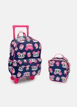 Kit Mochila + Lancheira Panda Miami Puket