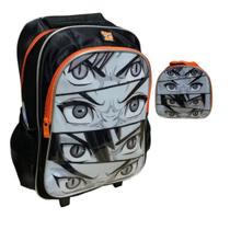 Kit Mochila Masc C/Rodinha, Lancheira e Estojo Ref MIM6343 Kit Mochila Masc C/Rodinha, Lancheira e Estojo Ref MIM6343
