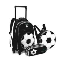 Kit mochila masc. futebol 3pcs dl1364 - seanite Kit mochila masc. futebol 3pcs dl1364 - seanite