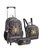 Kit mochila masc. spider 3pcs mr42074 - seanite