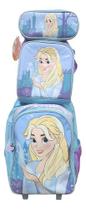 Kit Mochila Para Meninas Estojo Lancheira Frozen De Rodinhas Kit Mochila Para Meninas Estojo Lancheira Frozen De Rodinhas