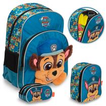 Kit Mochila Patrulha Canina Com Lancheira Térmica Tam G