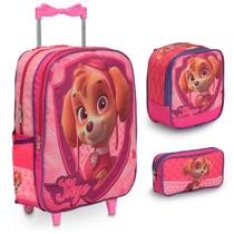 Kit Mochila Patrulha Canina Feminina + Lancheira Térmica Kit Mochila Patrulha Canina Feminina + Lancheira Térmica