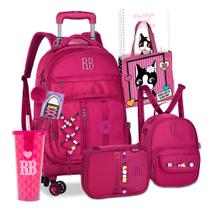 Kit Mochila RB Carrinho 360 Estojo Box Lancheira Térmica Kit Mochila RB Carrinho 360 Estojo Box Lancheira Térmica